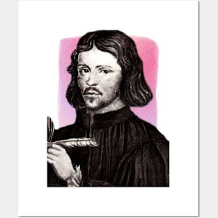 English Composer Thomas Tallis illustration Posters and Art